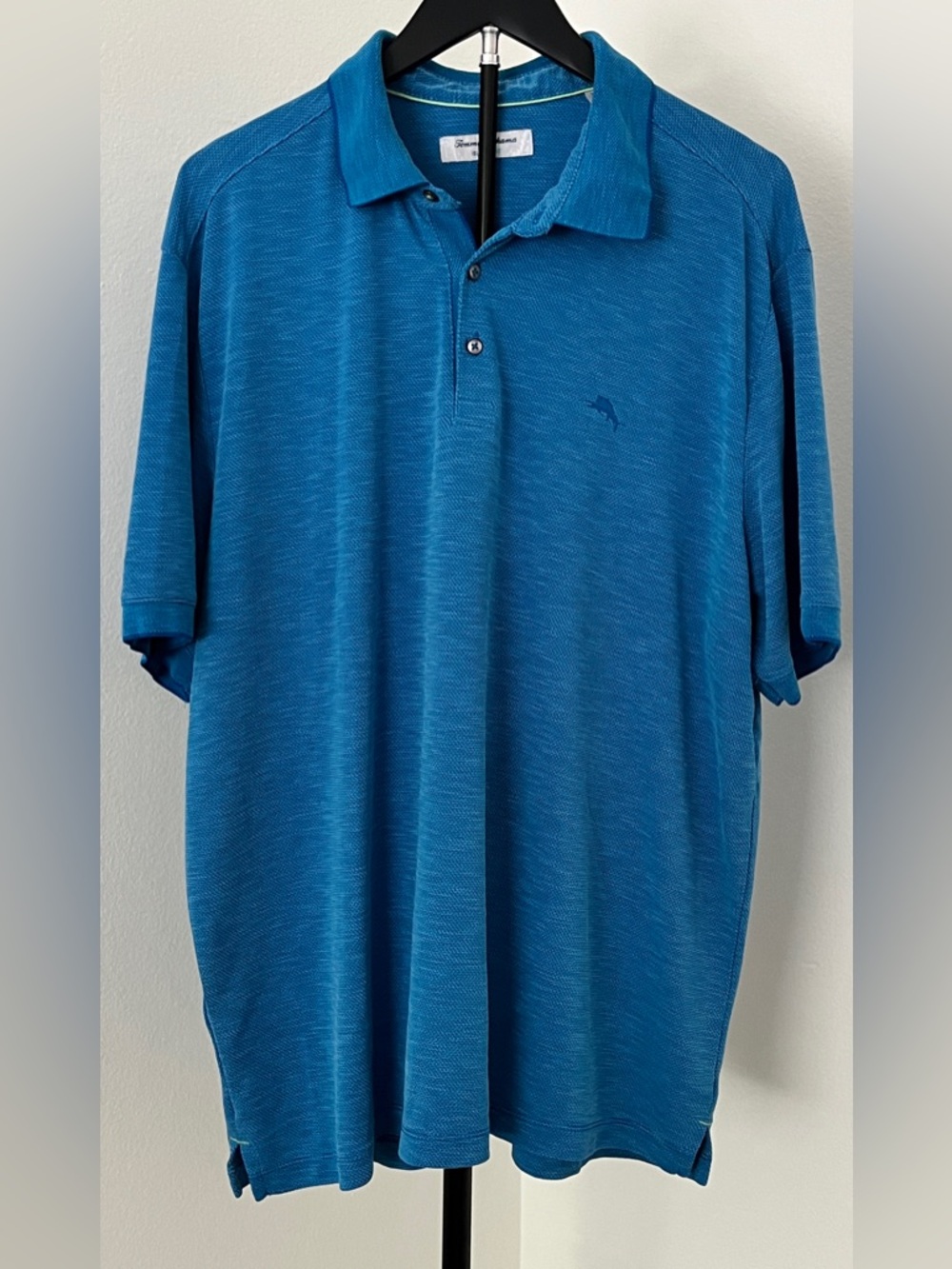 🌴 Tommy Bahama IslandZone Teal Performance Polo | Beach to Casual Friday | XL